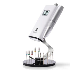 MelodySusie support perceuse à ongles avec fixation; vue d’ensemble du maintien et du rangement