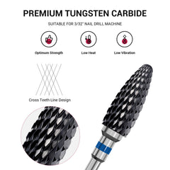MelodySusie tige 3-32 pouces foret ongles: compatibilite universelle et usage pro.