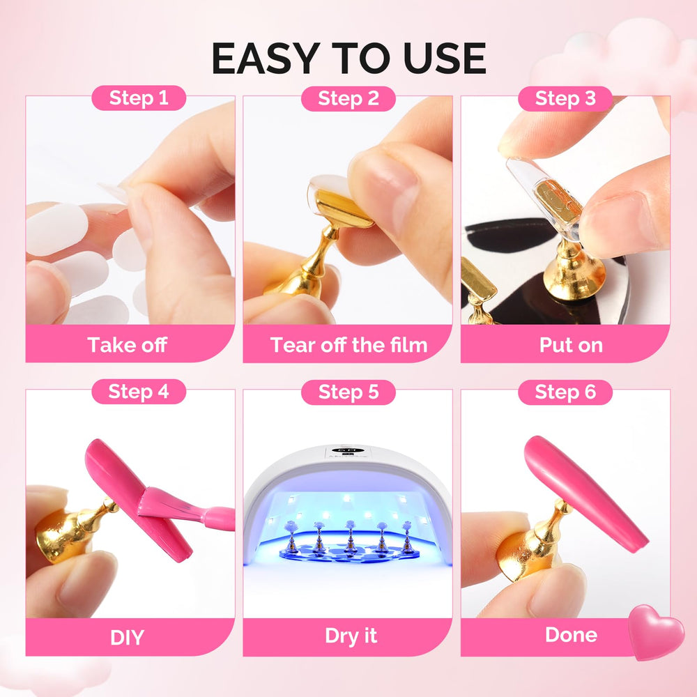 Tips faux compatibles MelodySusie, s’adapte à toutes les formes d’ongles.