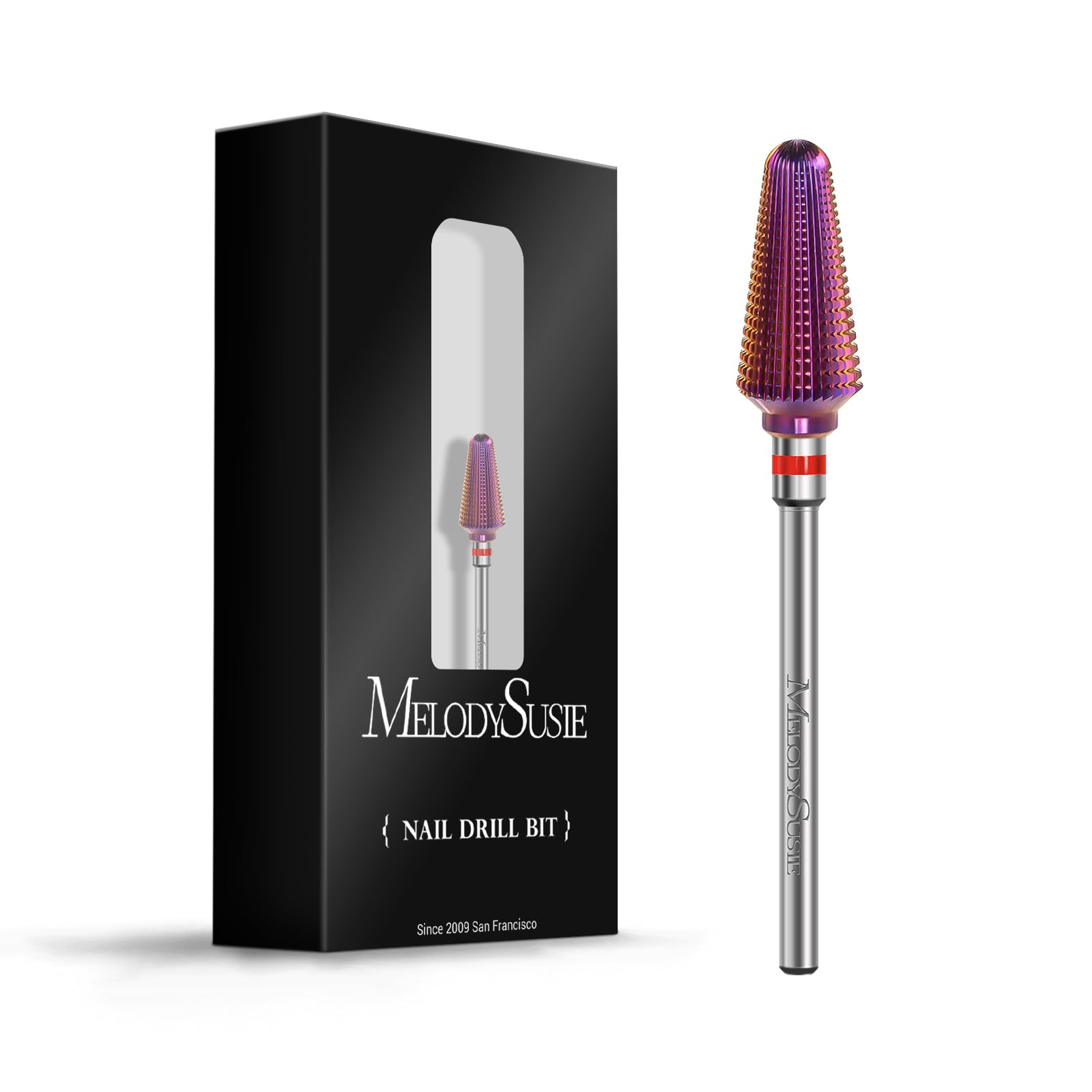 MelodySusie Tornado Bit violet — ensemble professionnel pour manucure et pédicure.