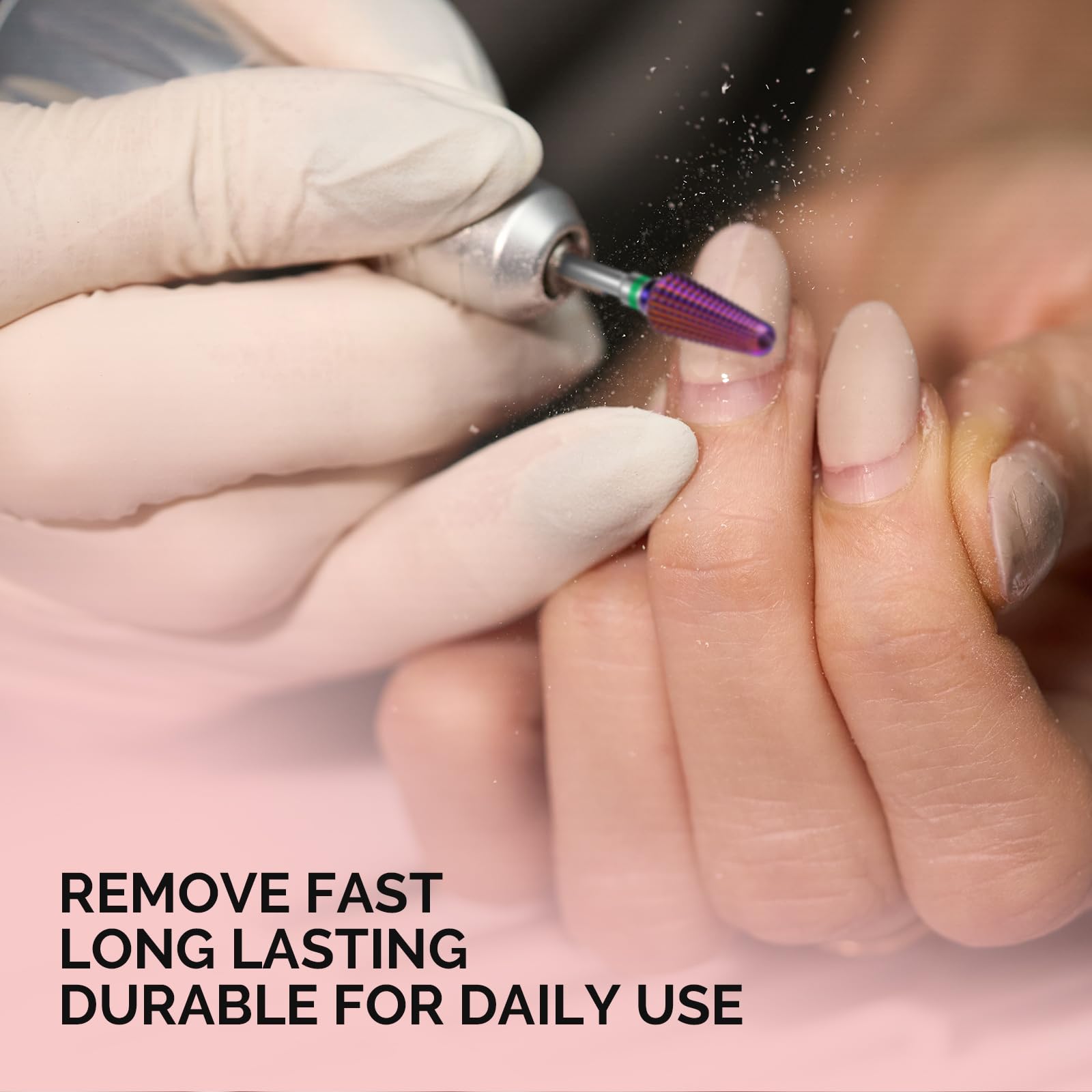 Mèche MelodySusie idéale pour gel, polissage et finition en manucure et pédicure.