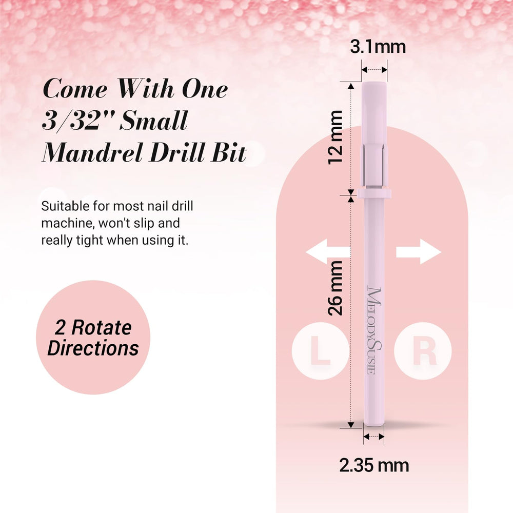 MelodySusie usage mani/pedi pour une finition soignée.