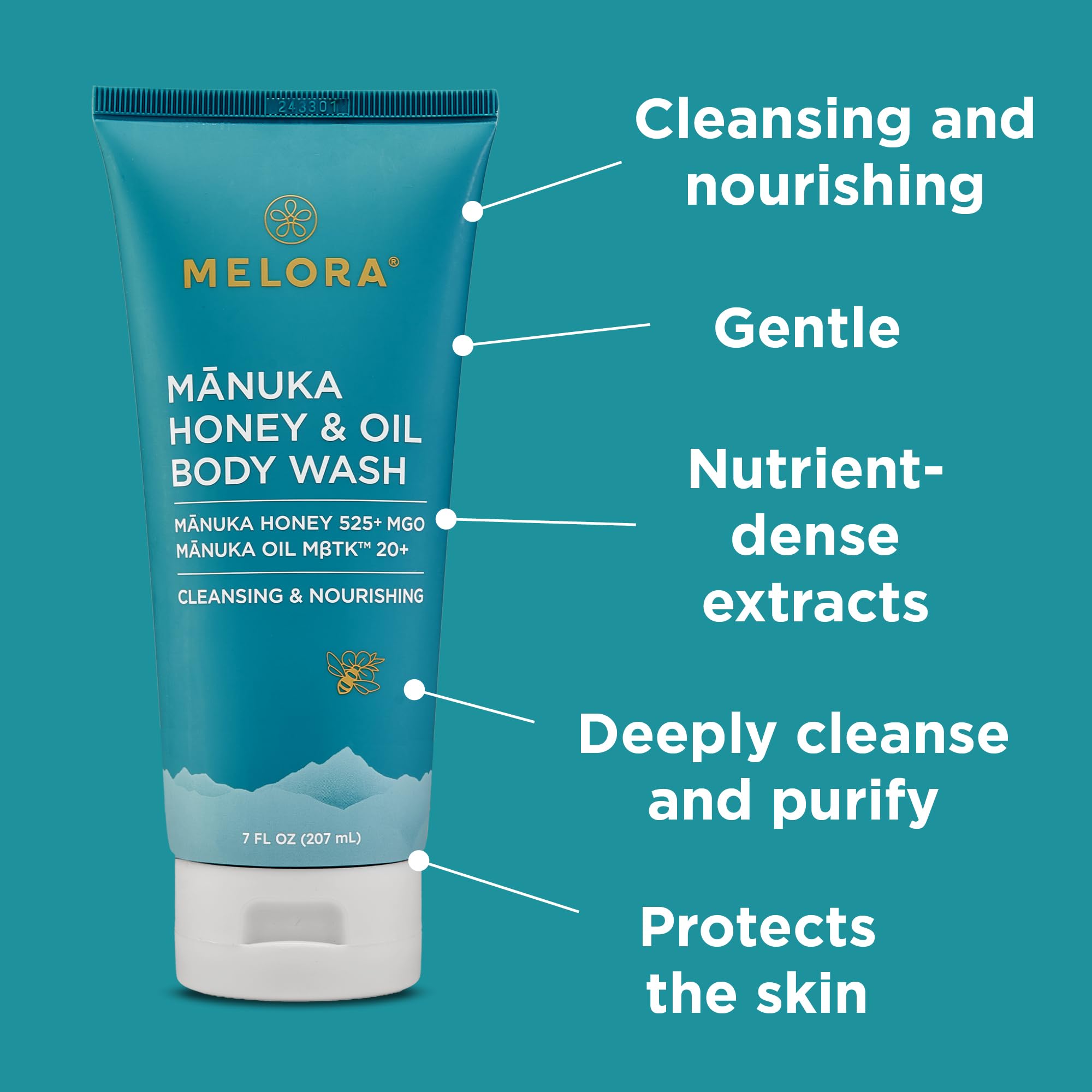 MELORA Huile Manuka Feuilles Distillées : réduit l’excès de sébum et irritations.