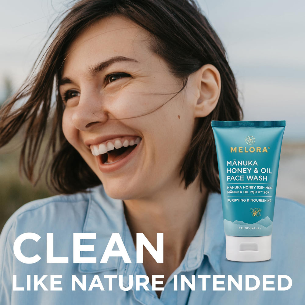 MELORA Manuka Miel - extrait de manuka pour soin naturel du visage.