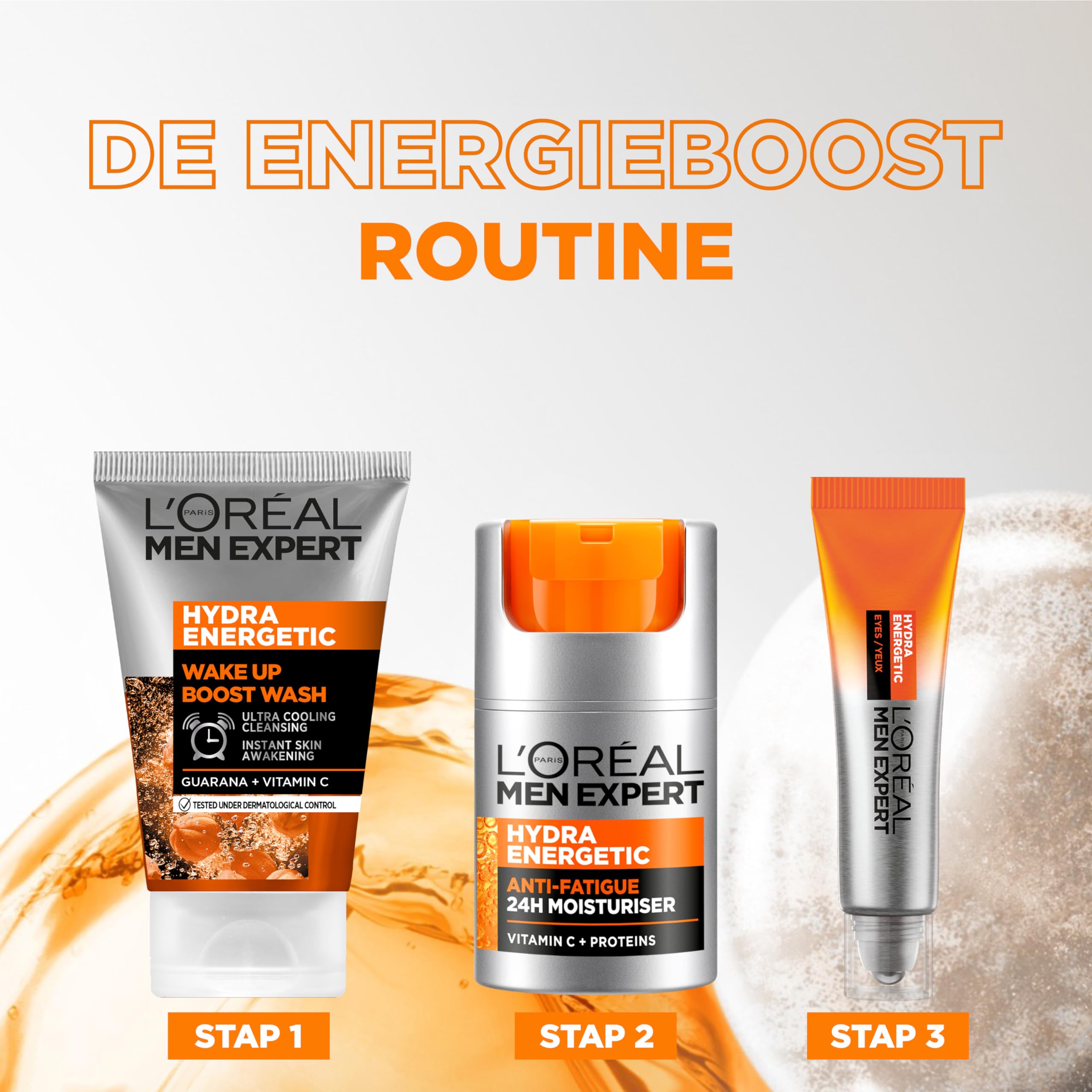 Renforce la résistance de la peau avec Men Expert Hydra Energetic.