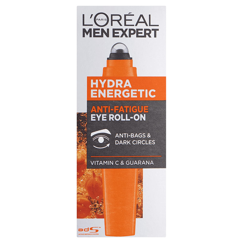 MEN EXPERT Hydra Energetic Roll-On Yeux pour un regard frais et revitalisé.
