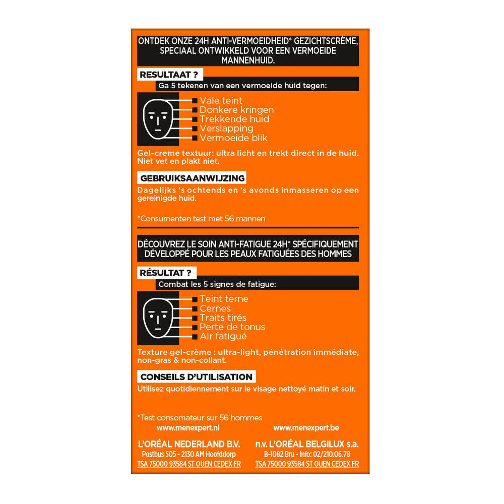 Routine soin homme facile avec Men Expert Hydra Energetic.