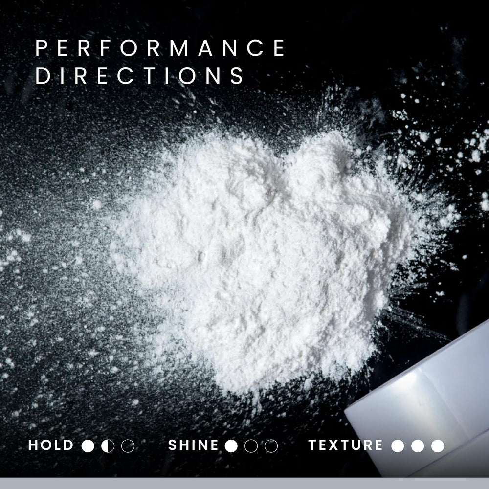 Man applying Forte Series powder to create a textured quiff.