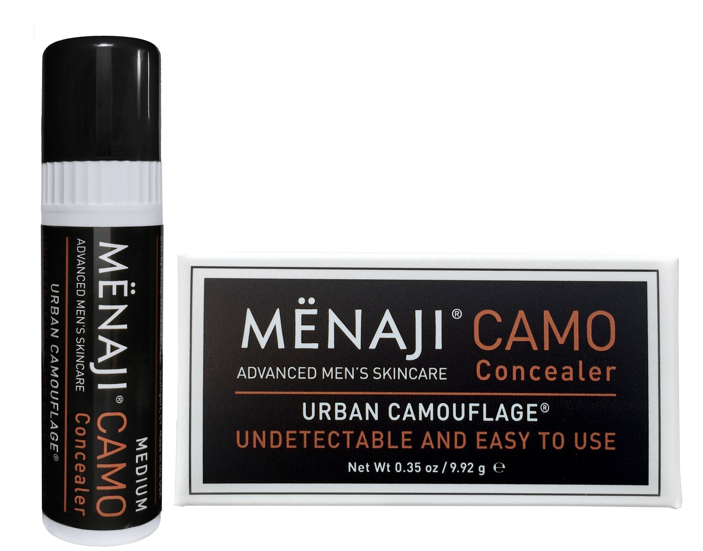 MËNAJI CAMO Correcteur-stick cernes, rendu naturel et couvrance discrète pour les yeux.
