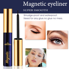 Menaka liner magnétique à 4 tubes offre une tenue sans colle