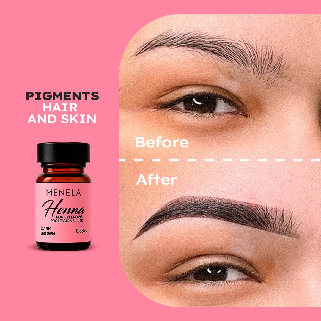 Menela fixateur-sourcils-15ml-bambou scellant la couleur et nourrissant.