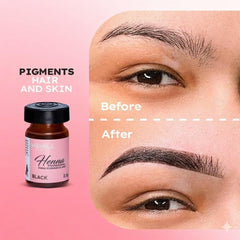 Kit complet MENELA teintures sourcils — tout le nécessaire prêt à l'emploi.