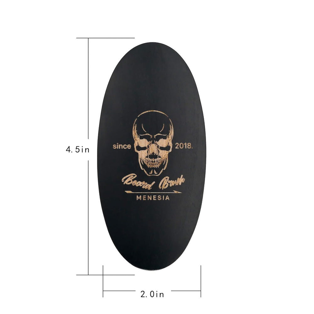 Brosse Menesia barbe compacte voyage facile à glisser.