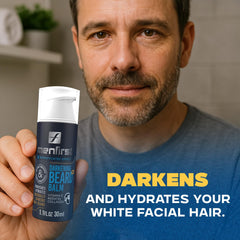 MENFIRST barbe pigments non-teintants: pigments qui ne tachent pas la peau.