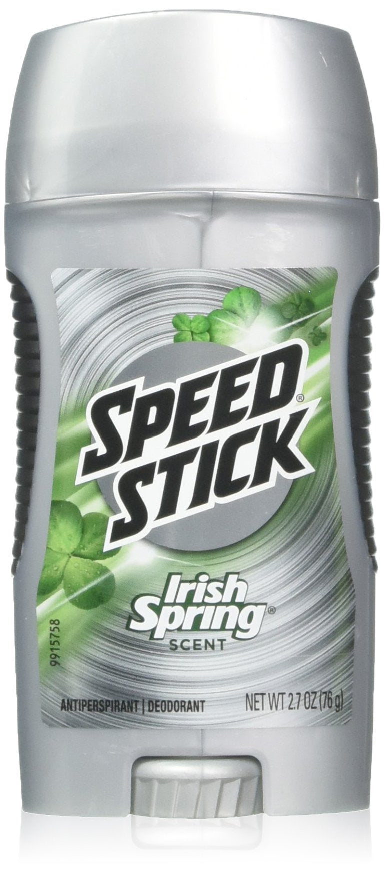 Mennen Speed Stick Irish Spring Original : bouteille, fraîcheur durable et protection contre les odeurs.