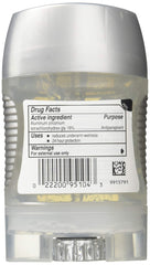Mennen Speed Stick Power Clear Gel twist-up action demonstrates easy, controlled application.