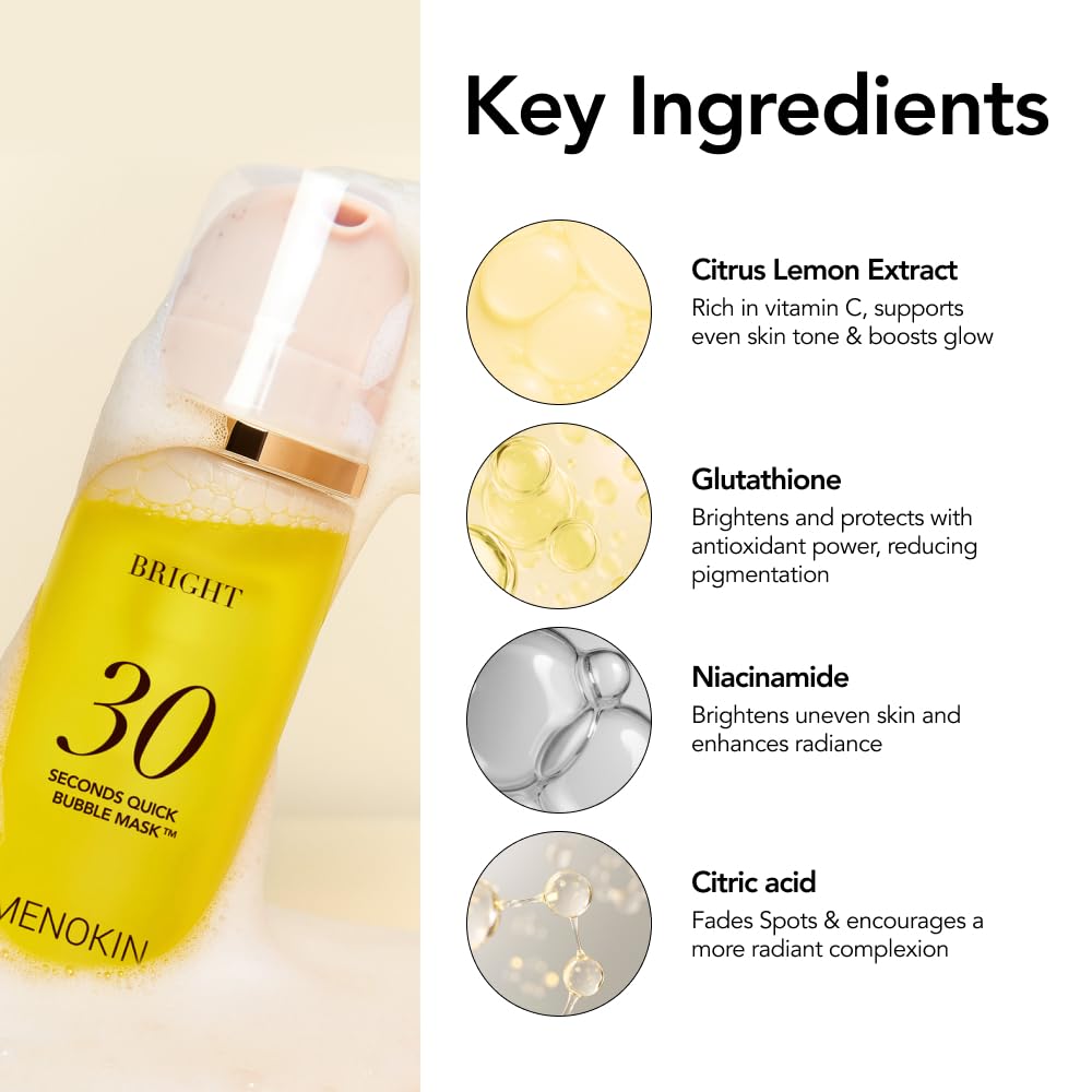 Hydratation visage MENOKIN: peau plus lumineuse après utilisation
