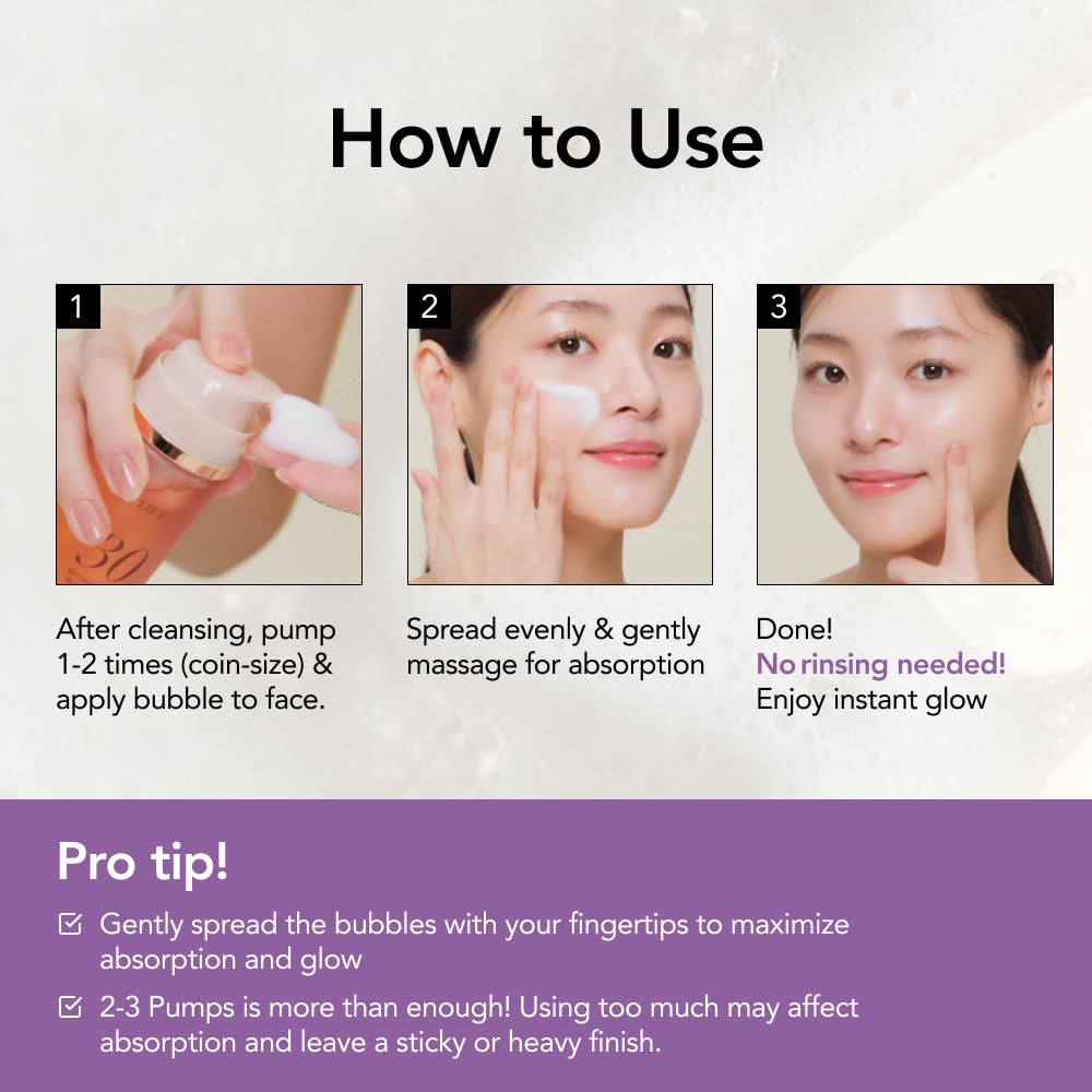 MENOKIN Masque Bulles 30 Secondes — ingrédients légers adaptés à la peau
