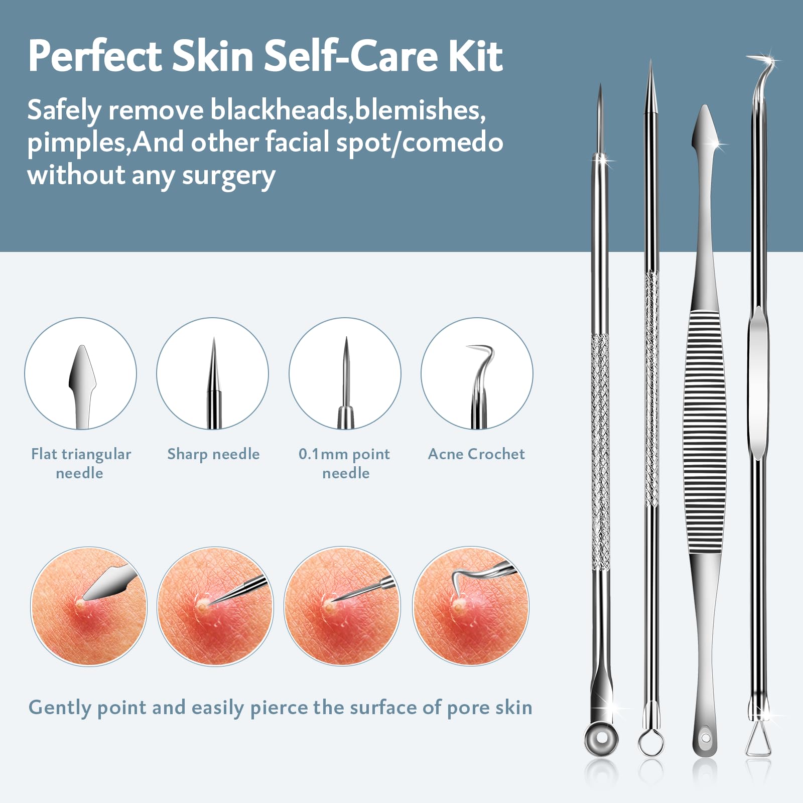 MENOLY étui cuir – rangement sûr et portable du kit.