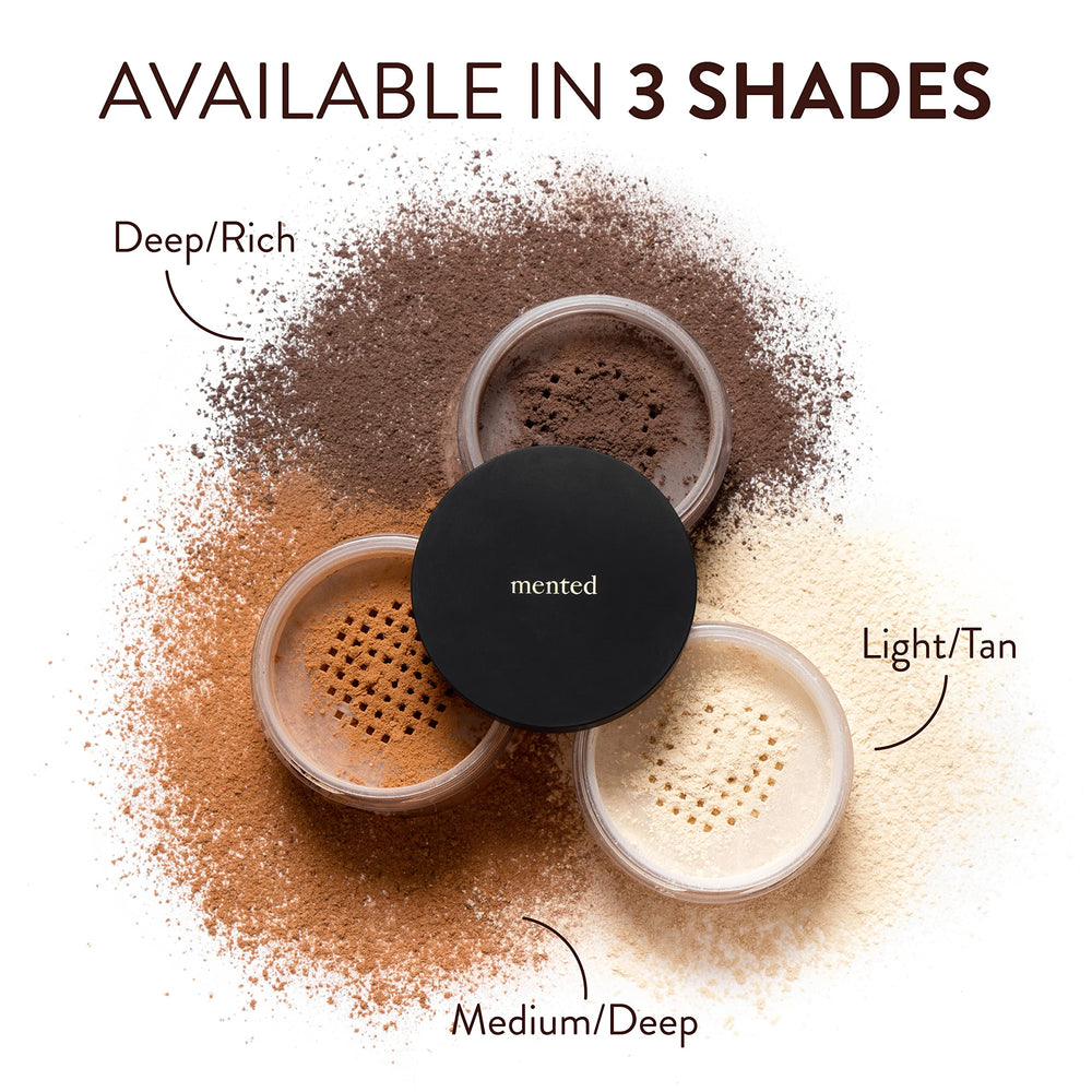 Mented oil-control powder achieving matte finish on the face