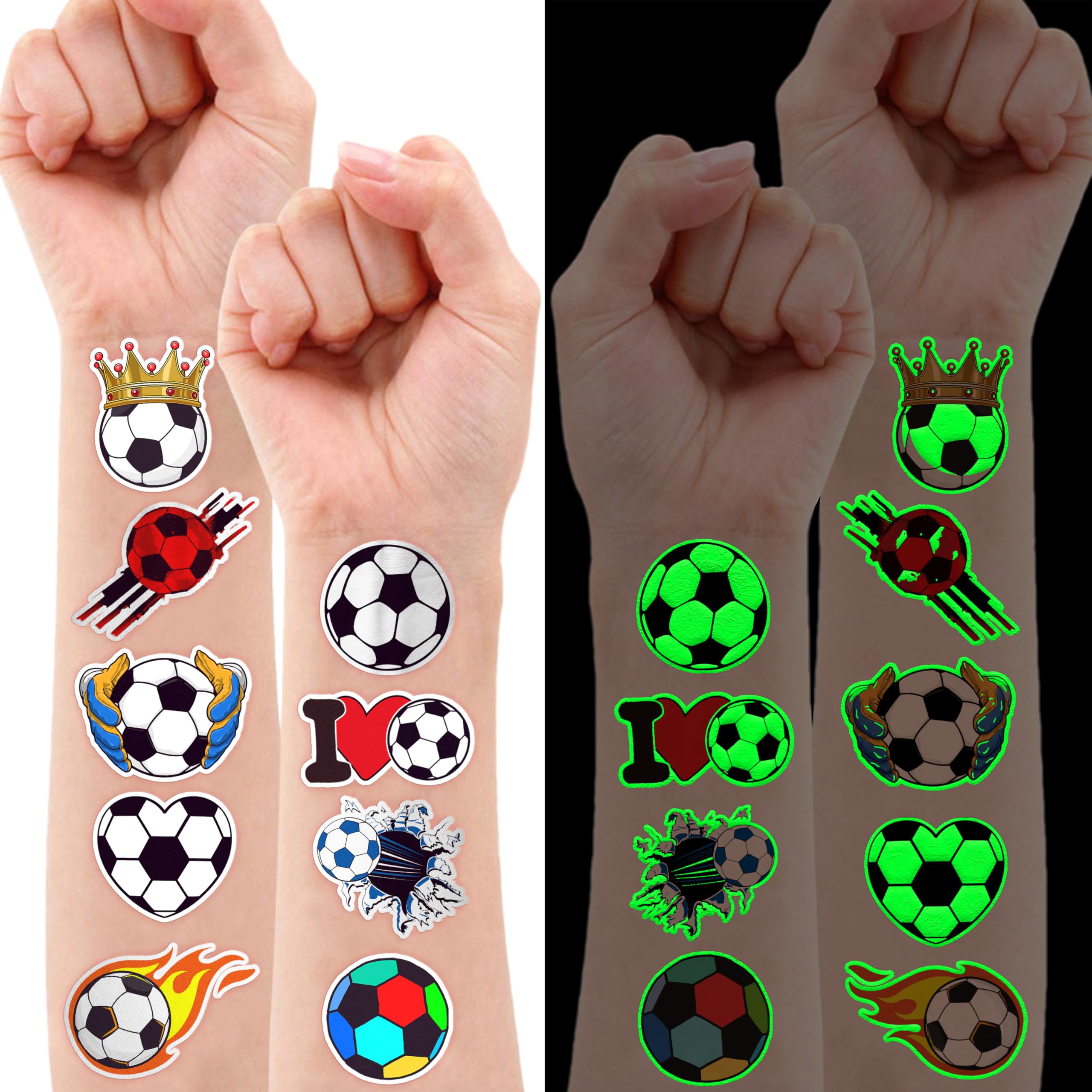 Tatouages MeoIsDaBest ballons lumineux parfaits pour peau et objets