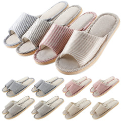 Chaussons Mepase pour invités, bout ouvert, confort immédiat.