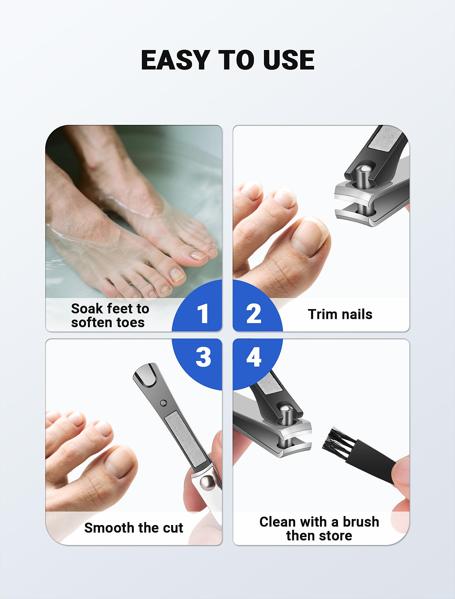 lime à ongles MERDTTES pour une finition douce.