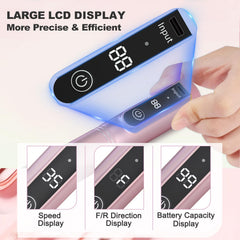 Meremit kit complet de 12 mèches pour divers soins des ongles