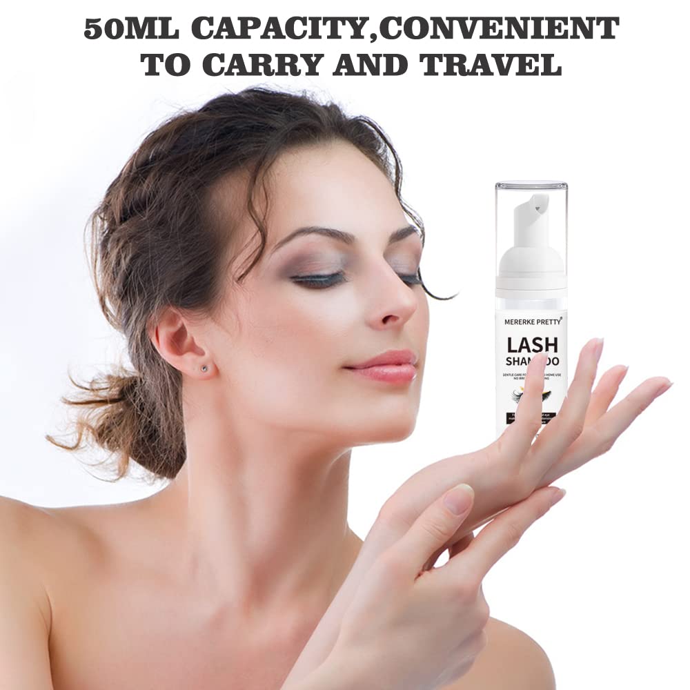 Mererke_Pretty formule-naturelle-nettoyant-cils: soin doux et sûr pour les yeux.