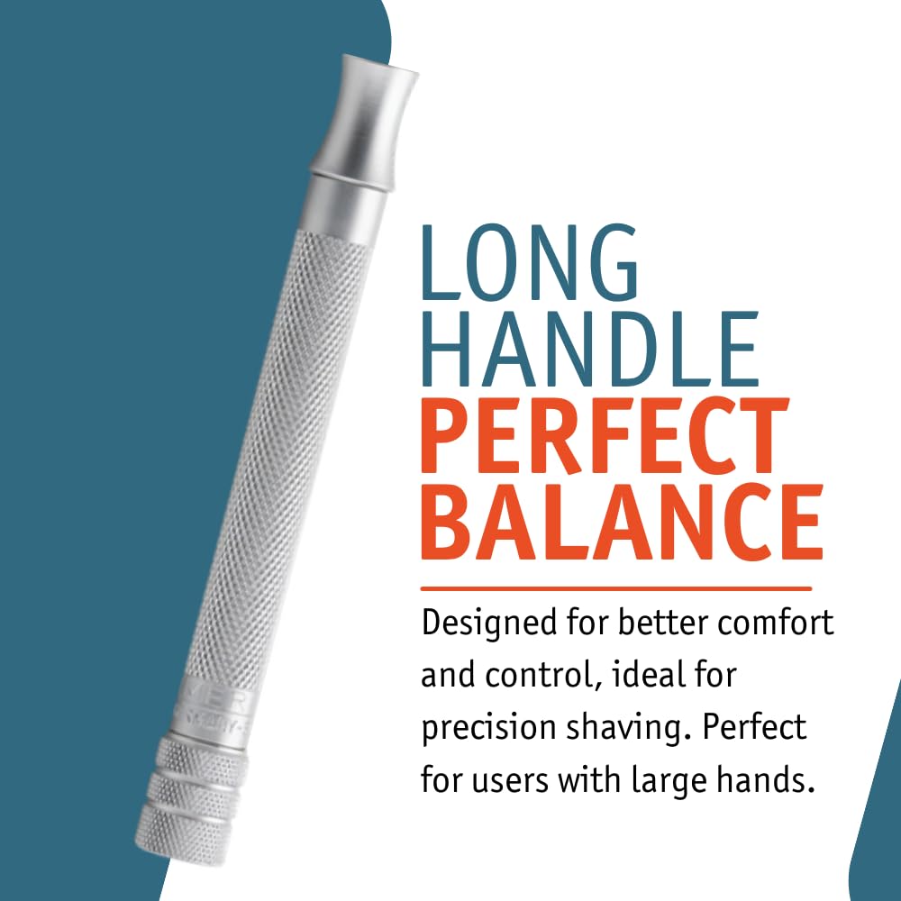 Rasage efficace sur barbes dures avec MERKUR 22C.