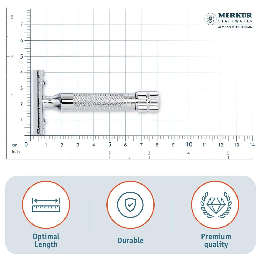 Rasoir Merkur 34C - patrimoine allemand et savoir-faire durable.