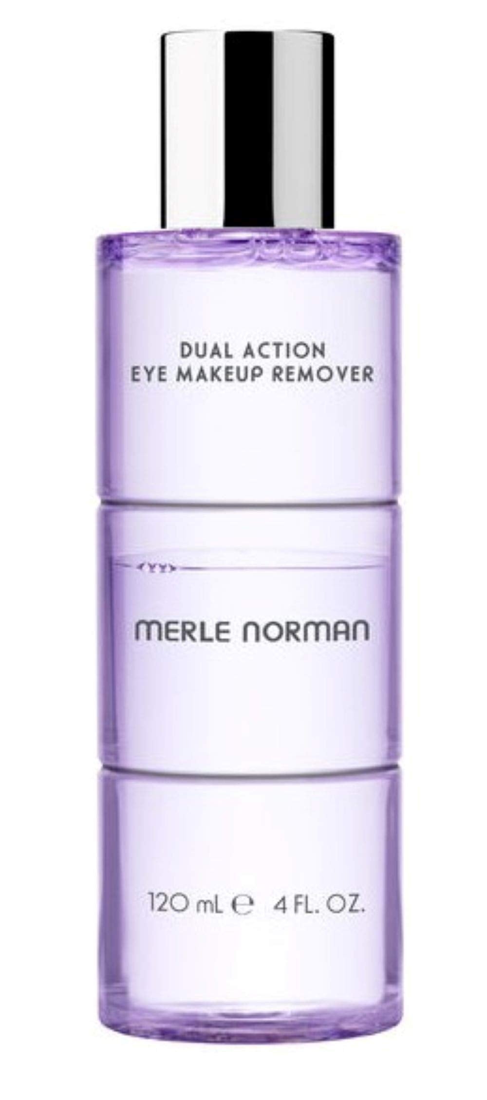Démaquillant yeux Merle Norman, action double, élimine le maquillage tenace en douceur et apaise le contour.
