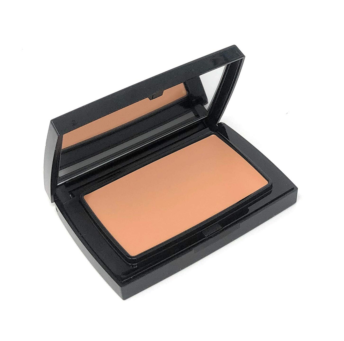 Merle Norman Total Finish Creamy Beige — compact, fini uniforme et longue tenue pour peau sèche.
