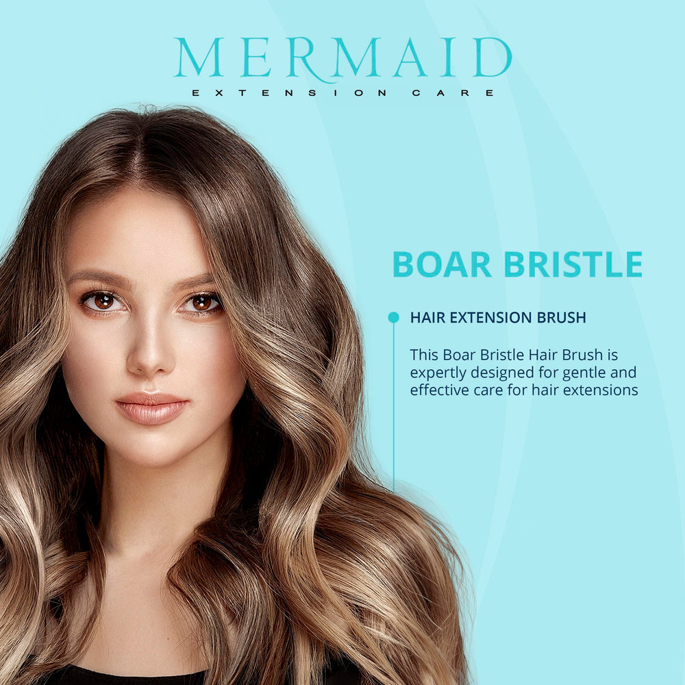 Mermaid Extension Care détanglage doux de cheveux et extensions sans casse.