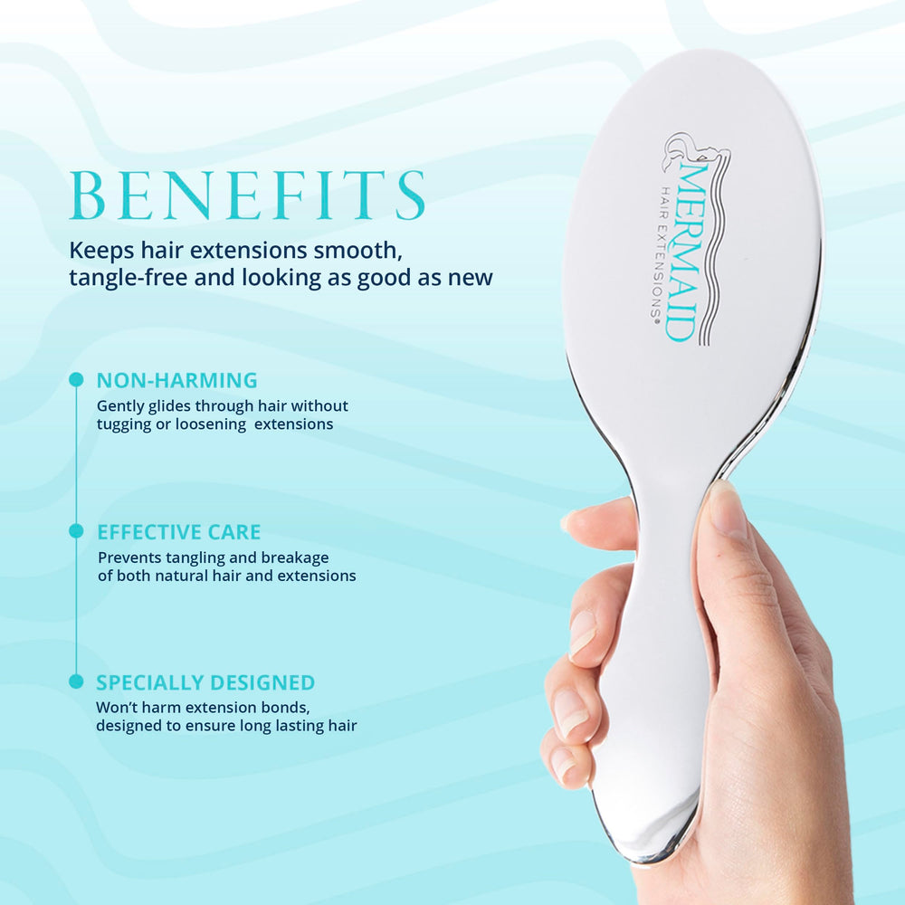 Mermaid Extension Care fini lisse et brillance naturelle sur toutes les longueurs.