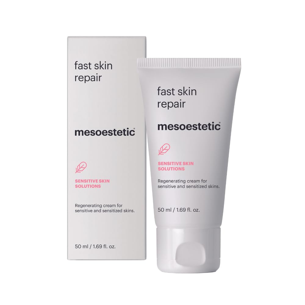 Mesoestetic crème hydratante, soutient la barrière cutanée et protège la peau.