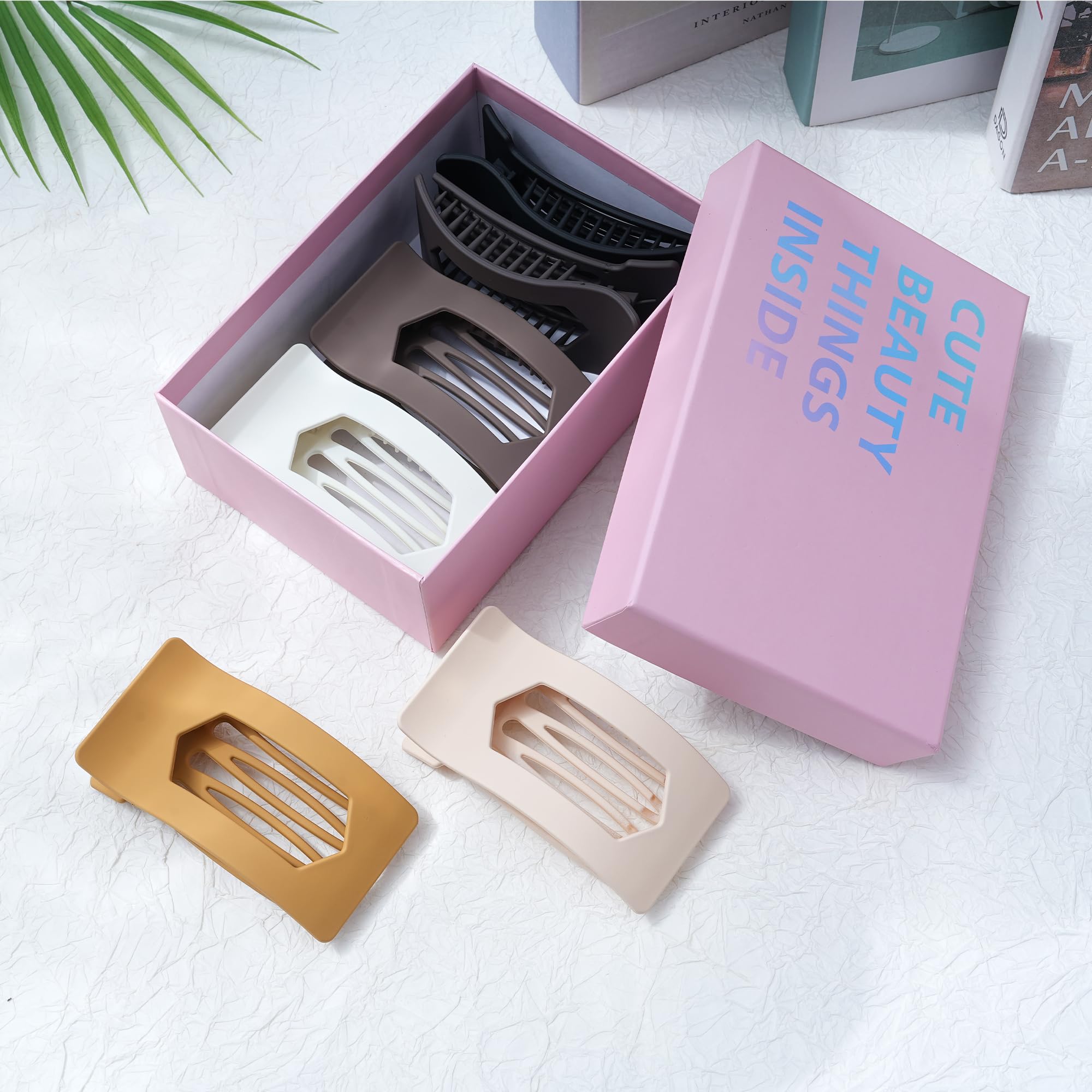 Mesovor pinces-cheveux plates idéales pour yoga et activités sportives.