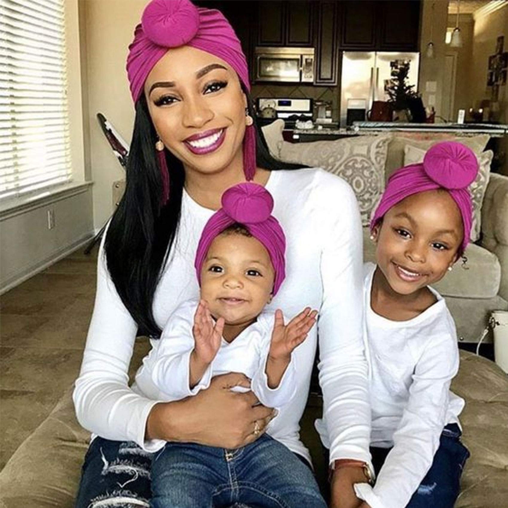 Messen head wrap bleu clair, allure fraîche et décontractée pour l’été.