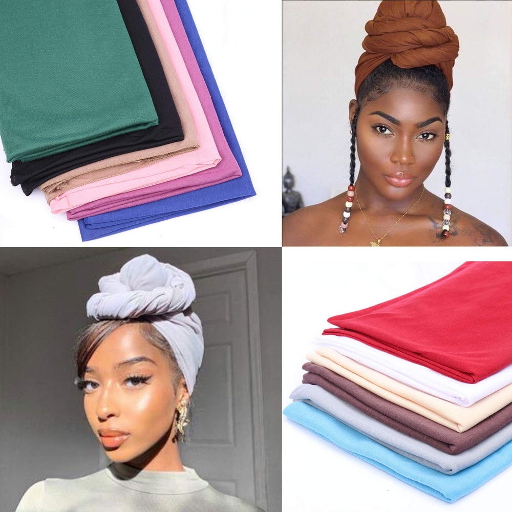 Messen head wrap camel, nuance chaude et facile à coordonner.