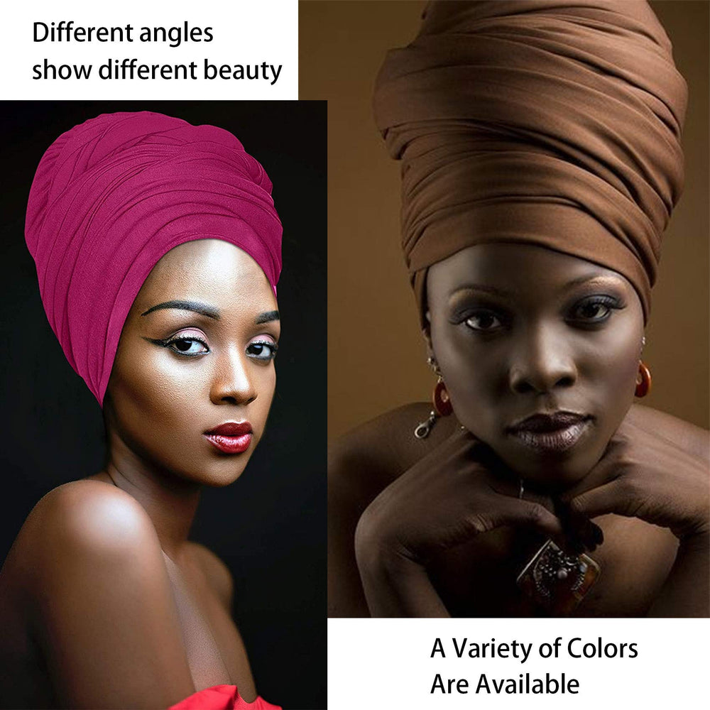Messen head wrap gris, option polyvalente pour un look minimaliste.