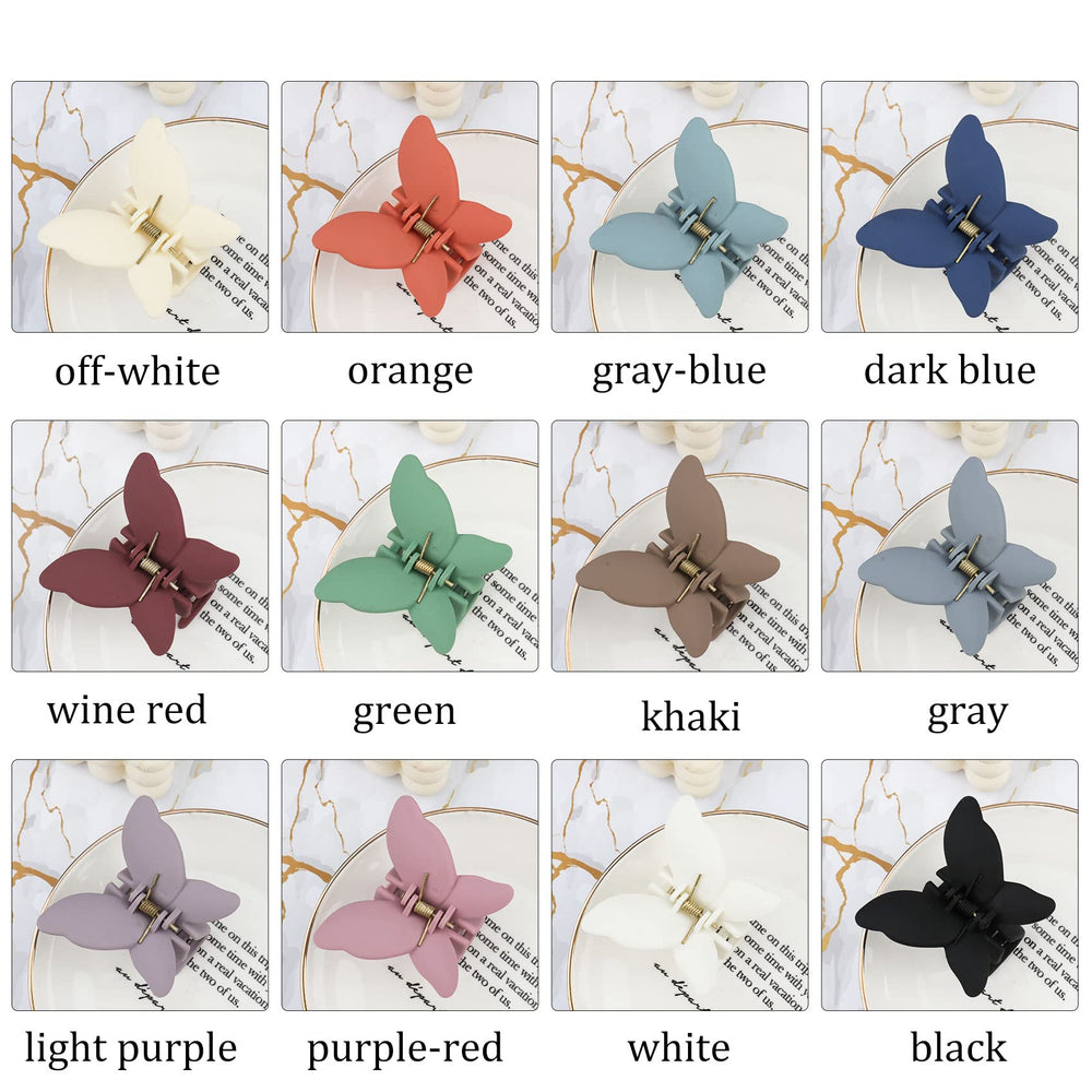 Disponible en douze coloris, pince papillon Messen pour tous styles.