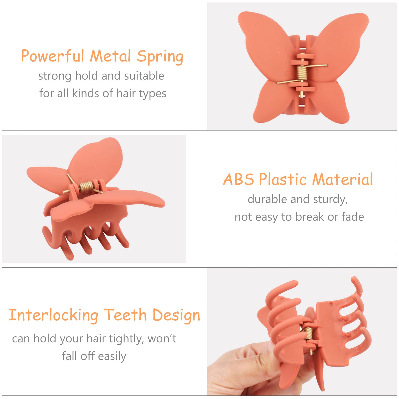Utilisation quotidienne avec la pince papillon Messen pour chignon rapide.