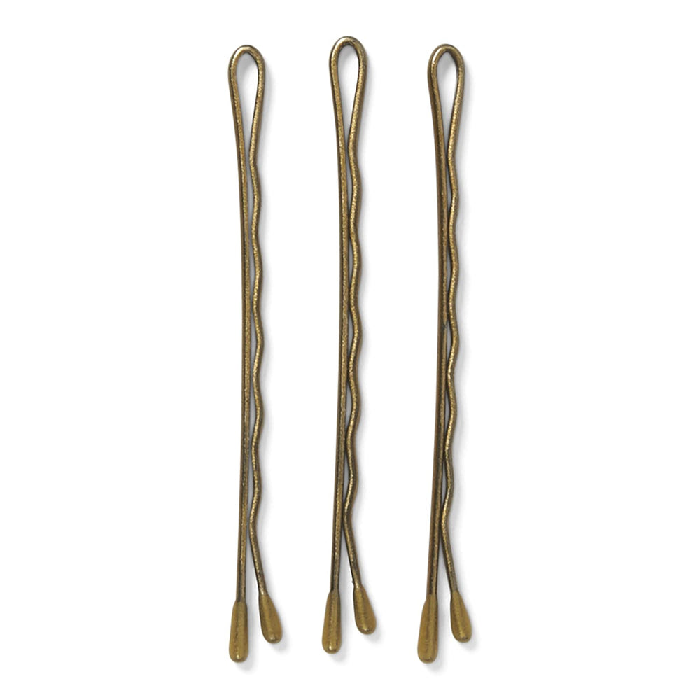 Pinces Meta-grip blonde anti-glissement, résistantes à la rouille pour un usage quotidien.
