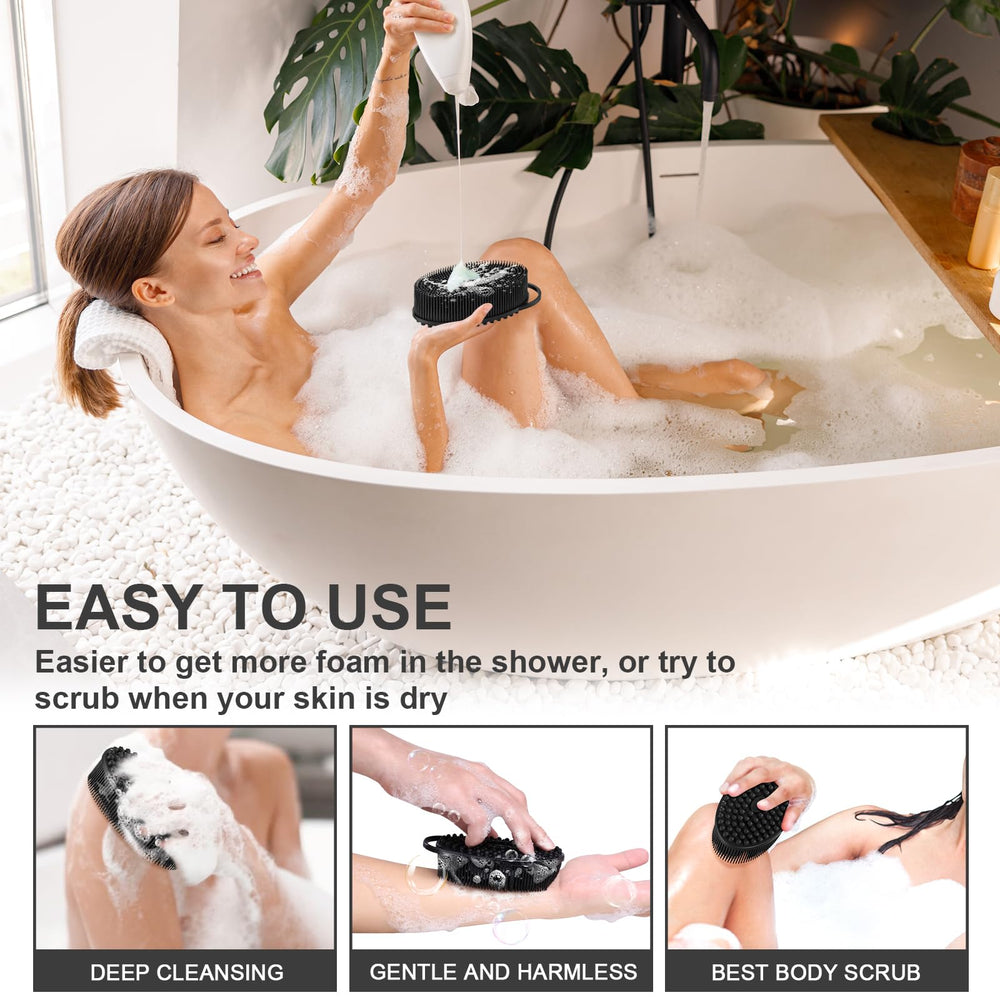 Metene accessoire douche silicone sèche rapidement et hygiénique.