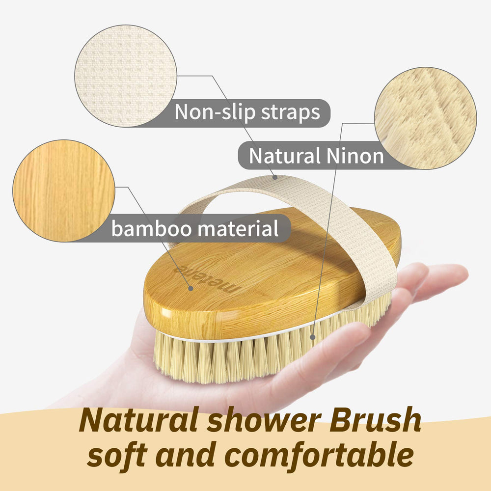 Manche en bambou naturel Metene, prise en main confortable et durable.