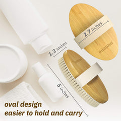 Pack Metene de deux brosses pour exfoliation sèche et humide.
