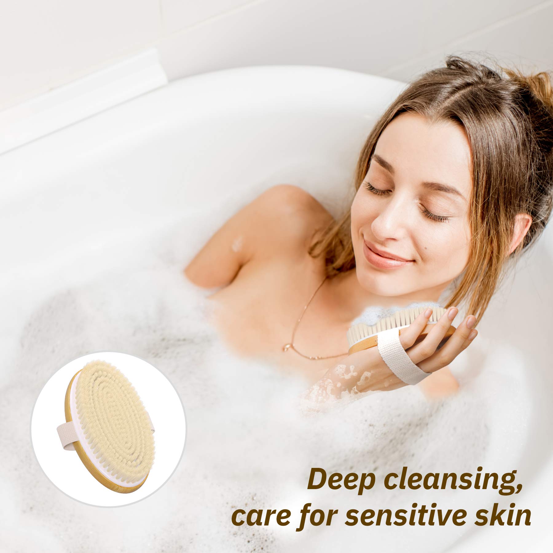 Utilisation en douche avec Metene pour un soin corporel agréable et efficace.
