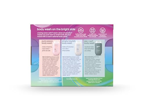 Set cadeau Method Body Wash ensemble Simply Nourish, idéal pour échantillonner les soins coco et karité.
