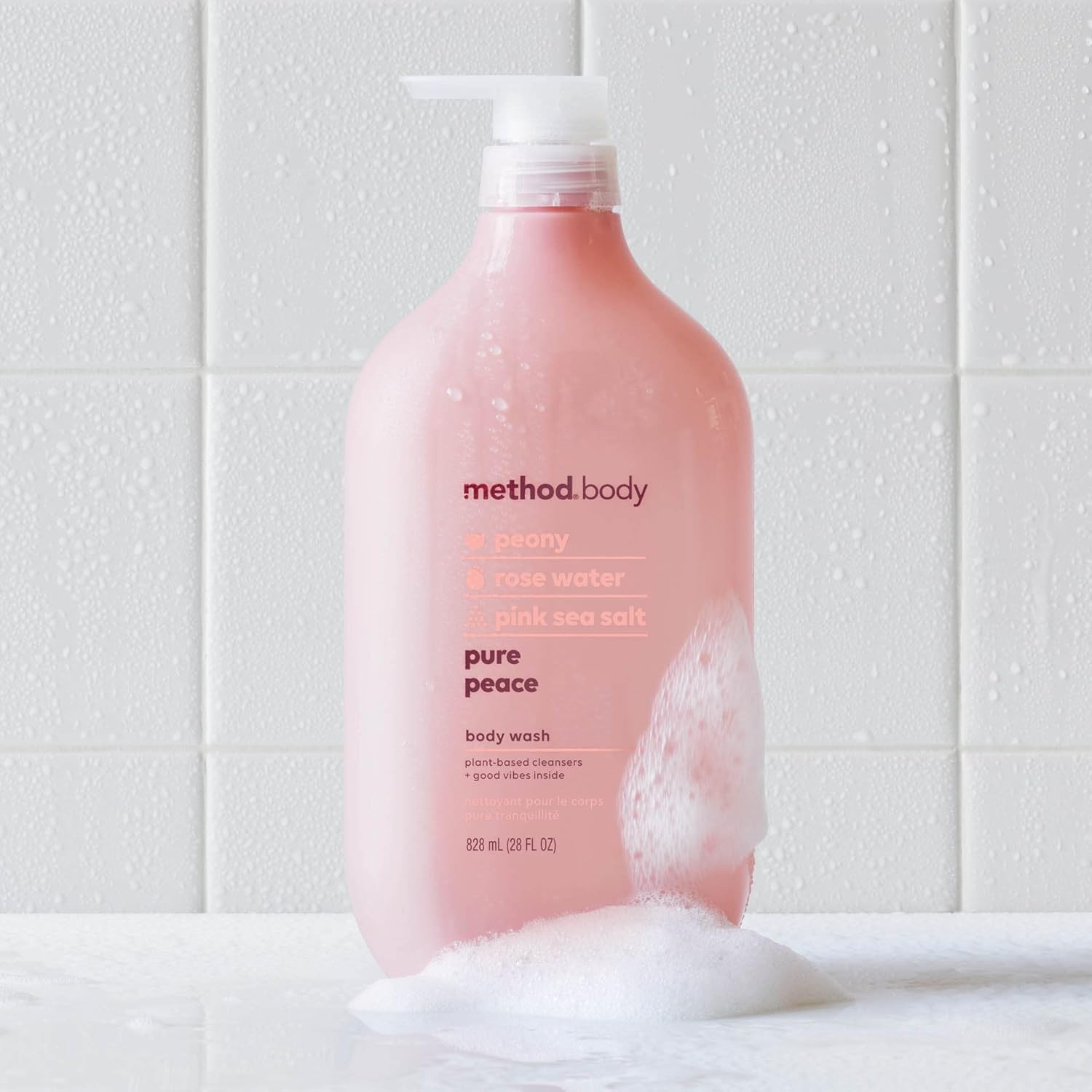 Method Body Wash Pure Peace: peau hydratée et parfum agréable après chaque utilisation.