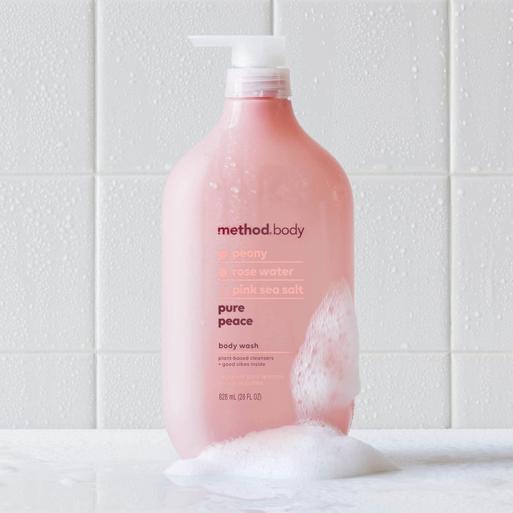 Method Body Wash Pure Peace: peau hydratée et parfum agréable après chaque utilisation.